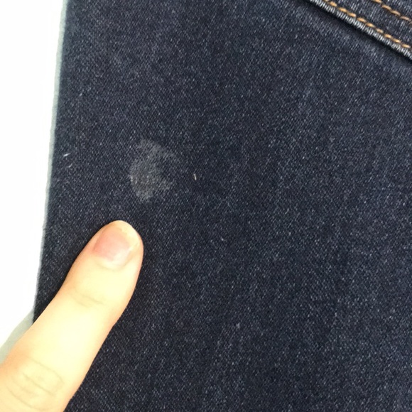 Michael Kors dark wash skinny jeans, size 8 *flaw* - Picture 4 of 7